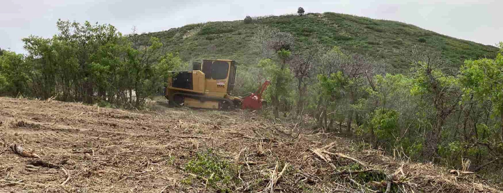 Colorado Mastication crew and forestry mulching equipment