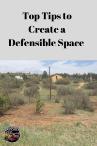 defensible space castle rock