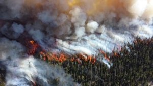 wildfires and atmospheric effects